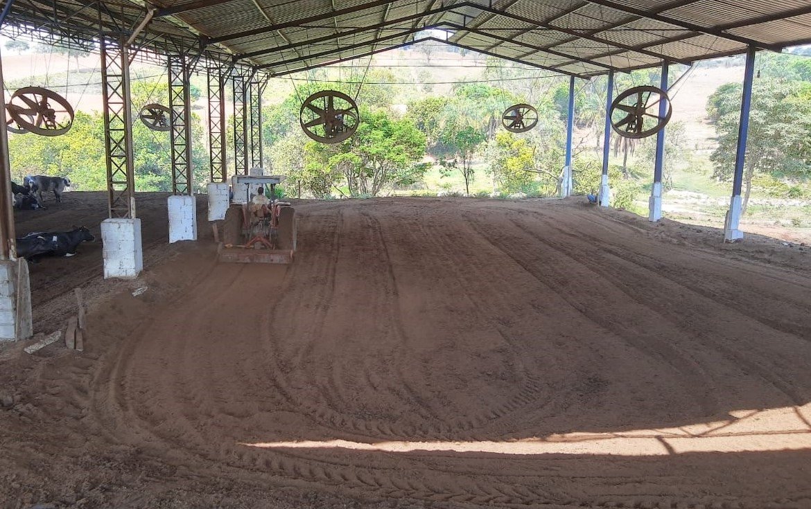 Manejo cama compost barn