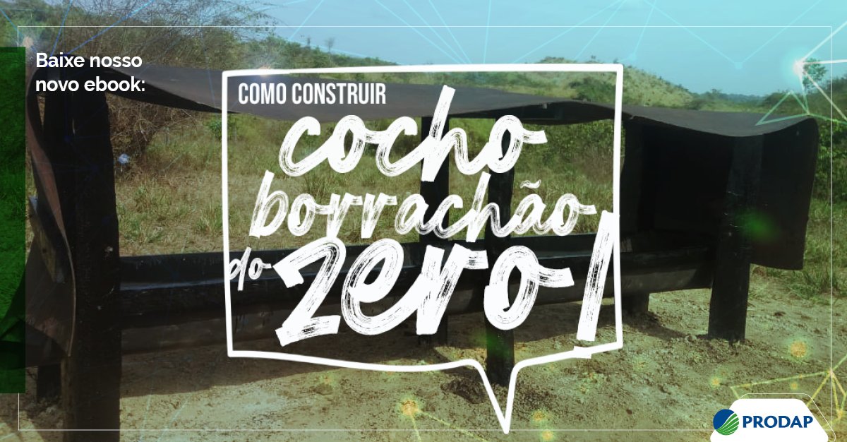 como construir um cocho de borrachão